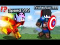  overspeed speedrunner vs overprotect hunter in minecraft