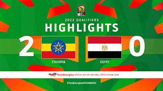 Ethiopia 🆚 Egypt  | Highlights - #TotalEnergiesAFCONQ2023 - MD2 Group D