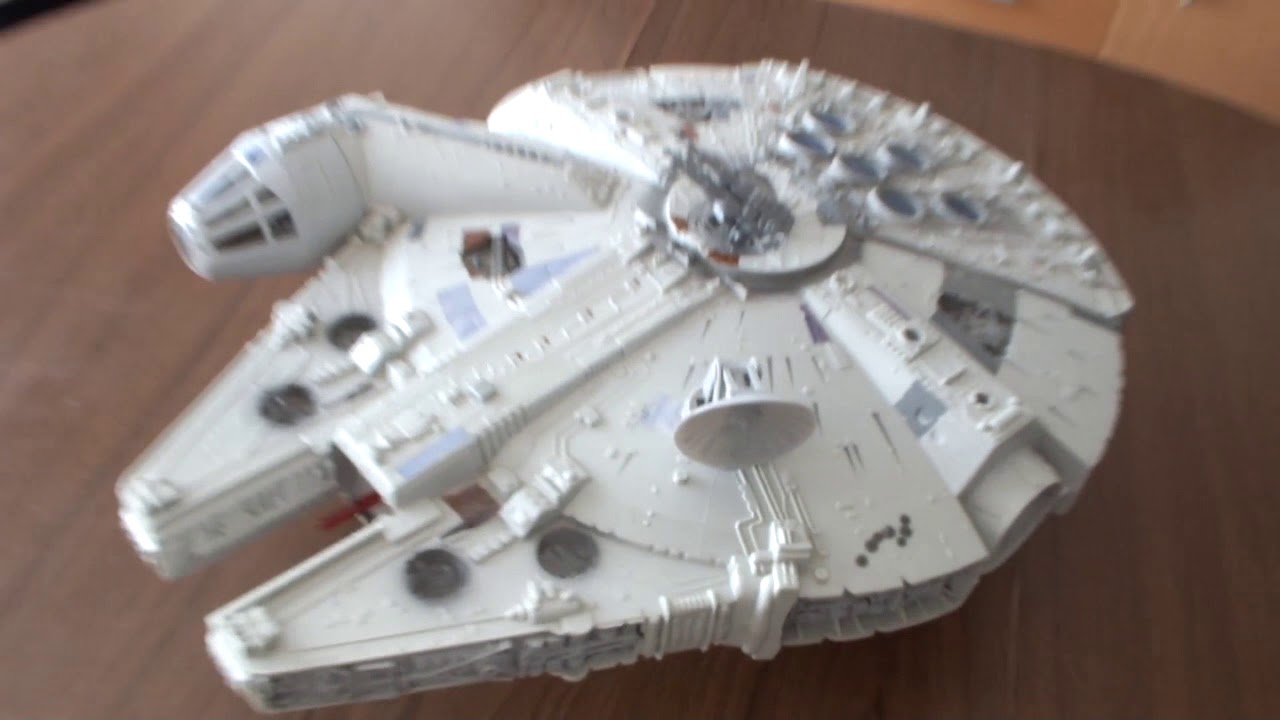 millennium falcon toy 2004