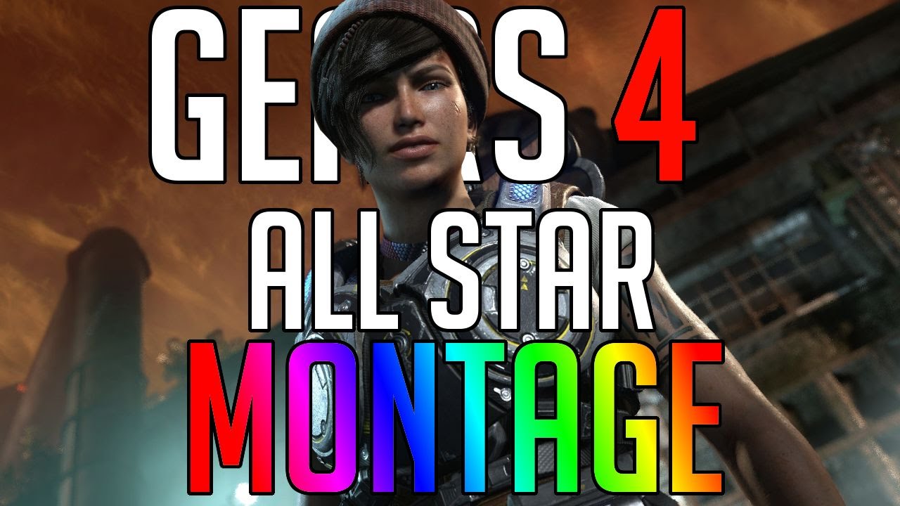 (ALL STAR) A Gears of War 4 Montage!