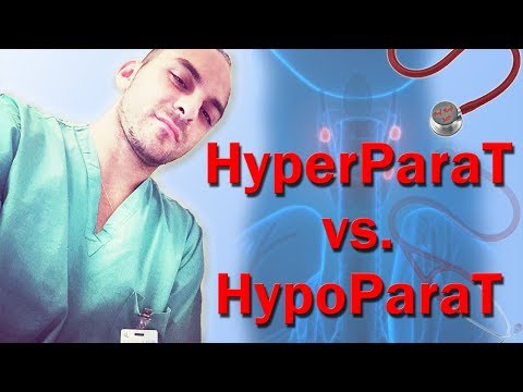 Hyperparathyroidism vs. Hypoparathyroidism (Effects of PTH)