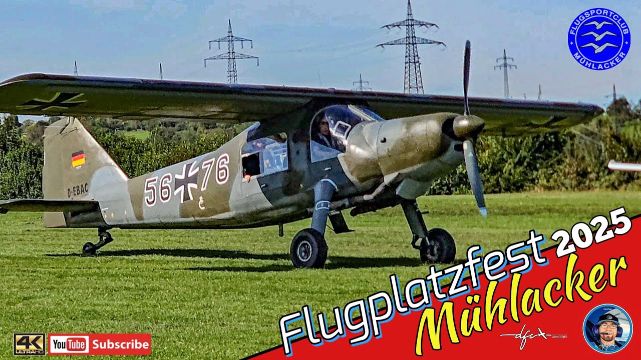 Das letzte Event der Saison....MÜHLACKER 2025🛩 #airshow #aviation #ultraleichtflugzeug 