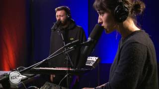 Video thumbnail of "Mount Kimbie performing "Marilyn" Live on KCRW"