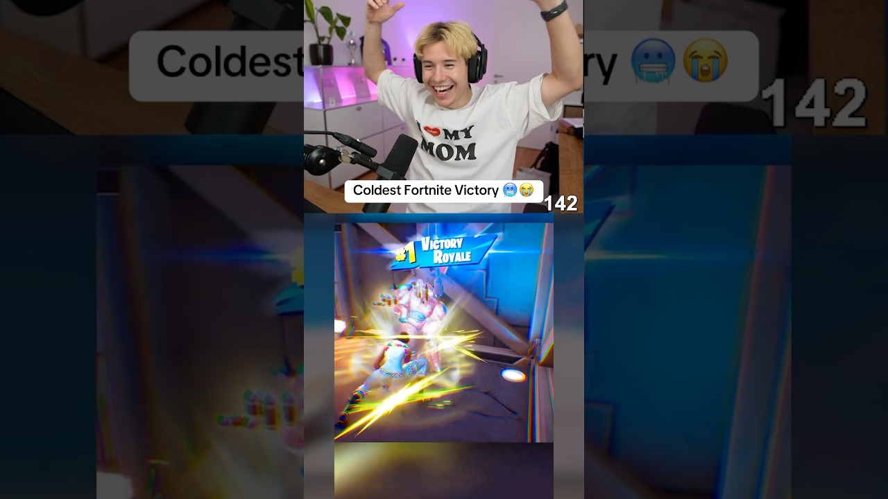 Coldest Fortnite Win (Reaktion)