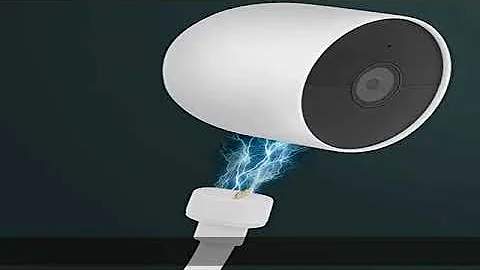 iTODOS 2 Pack 10ft/3m Power Cable and Adapter Compatible with Google Nest Camera (Battery), Weather