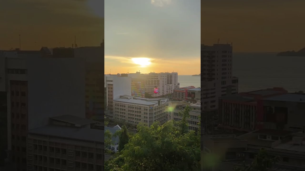 Kota Kinabalu Sunset City Views! 