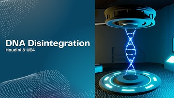 DNA Disintegration | Houdini & Unreal Engine VFX