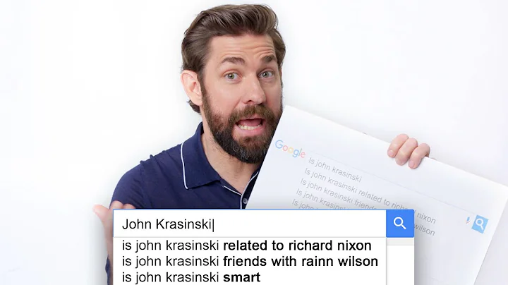 John Krasinski Answers the Web's Most Searched Que...