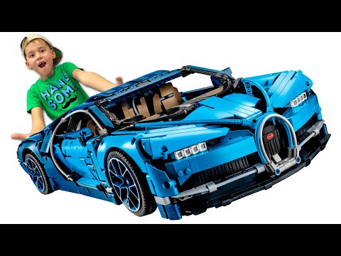 The toy cars broke down, Alex ordered a new Bugatti Chiron toy car