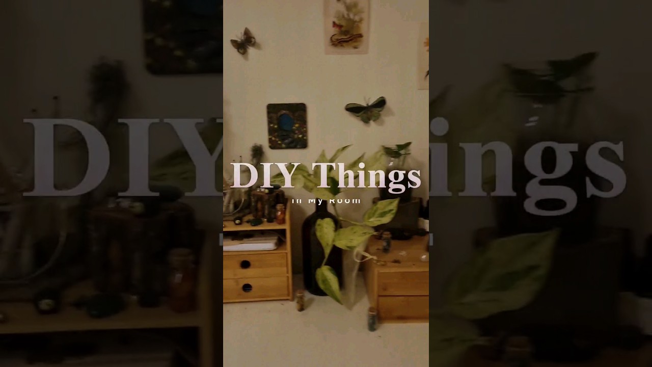 DIY Creations in My Cottagecore Bedroom 