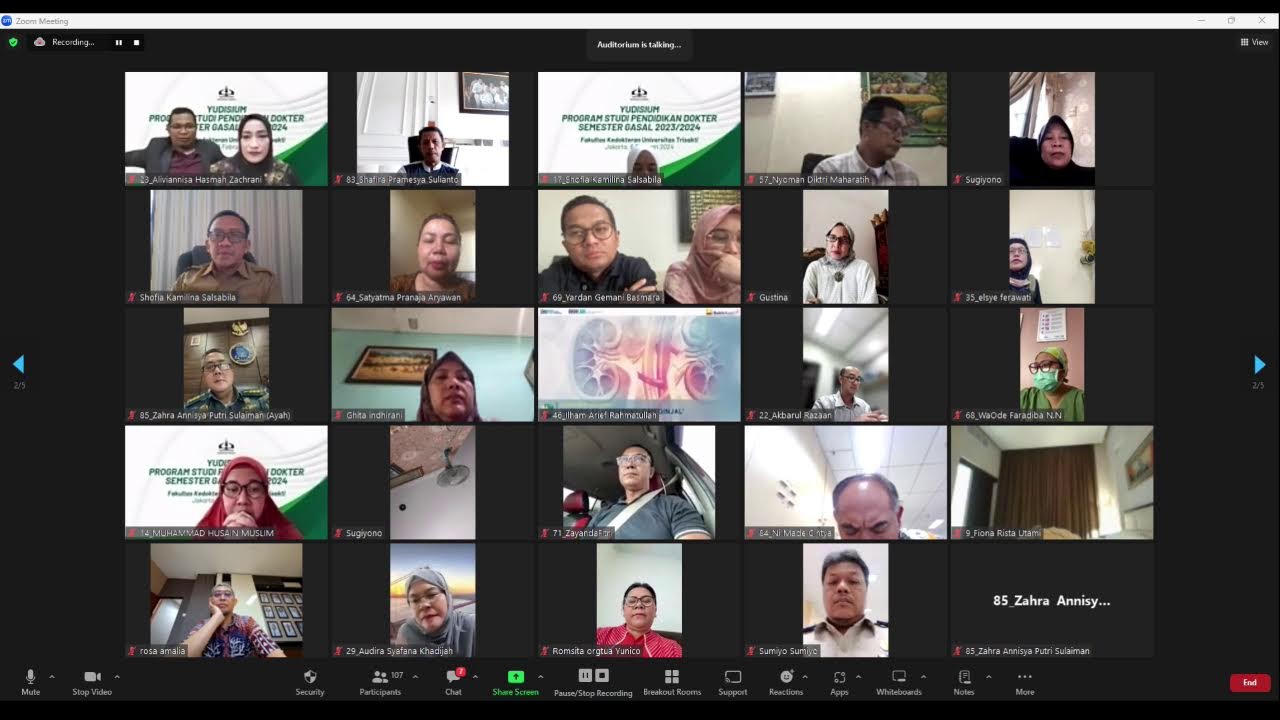 Yudisium Ganjil 2023-2024 | FK Usakti