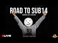 LIVE Cubing Grind to Sub14 Avg | Late Night Solves &amp; Fun with CuberDeep!