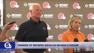 'We're gonna have the groundbreaking.' Browns owners confident Brook Park stadium is a go