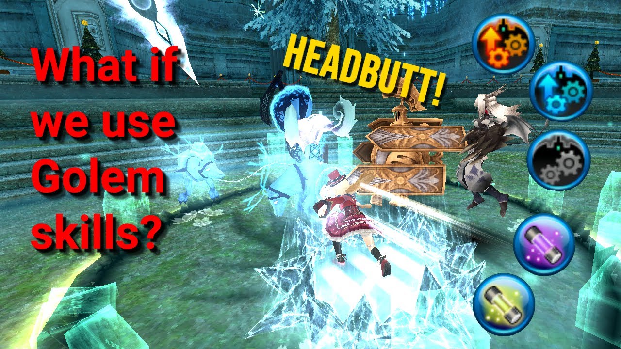 Trying out Golem skills in a boss fight (Playing with Black Velly all day! Lv250/VH) | TORAM ONLINE