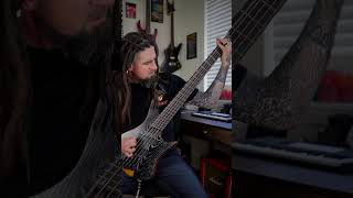 @IbanezOfficial EHB1135MS 5 string multiscale bass, ash top. #bass #ibanez #gh #gear #headless