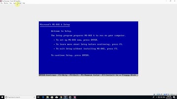 Installing MS-DOS part 1 on Virtualbox High quality re upload