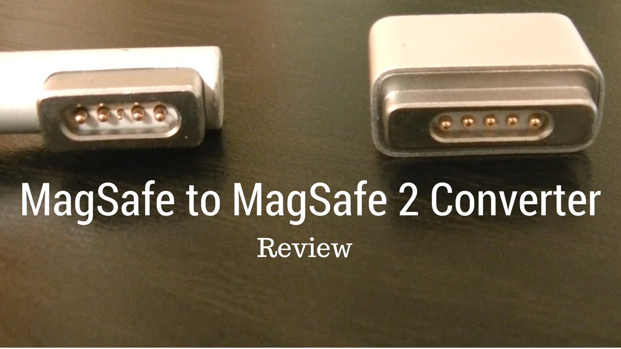 Sip cobertura binario MagSafe to MagSafe 2 Converter Review - YouTube
