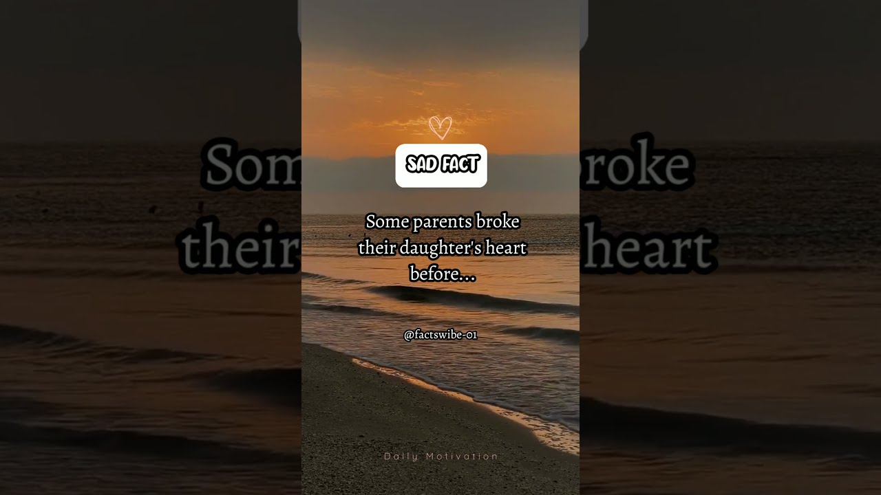 Some Parents Broke Their Daughter S Heart Before Shorts Viralshorts