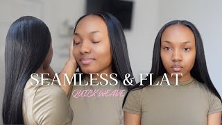 Natural Looking Quick Weave Tutorial |Step by Step ☆|