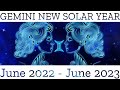 ♊️Gemini ~ The Year Of Your Greatest Transformation! ~ New Solar Year Messages June 2022 - June 2023