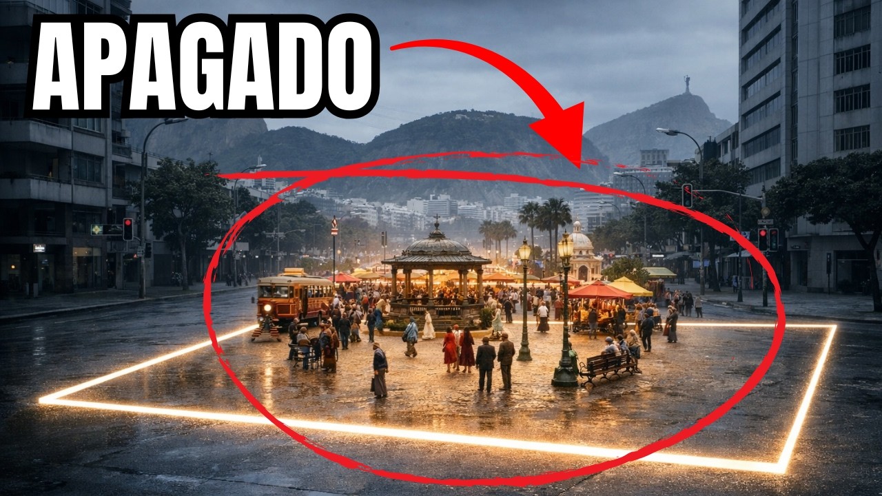 APAGARAM este lugar do Rio — e isso MUDOU a cidade