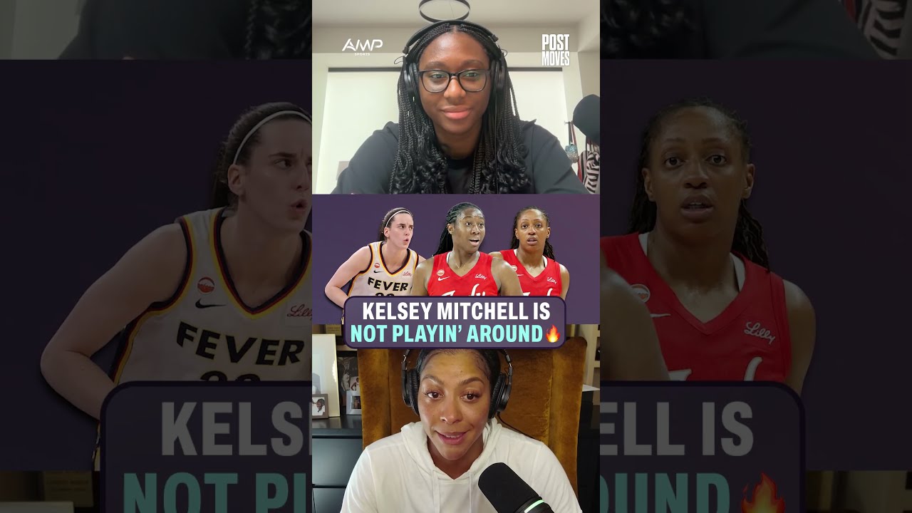 Kelsey Mitchell has been HOOPIN' as of late for the Indiana Fever 🔥 #kelseymitchell #indianafever