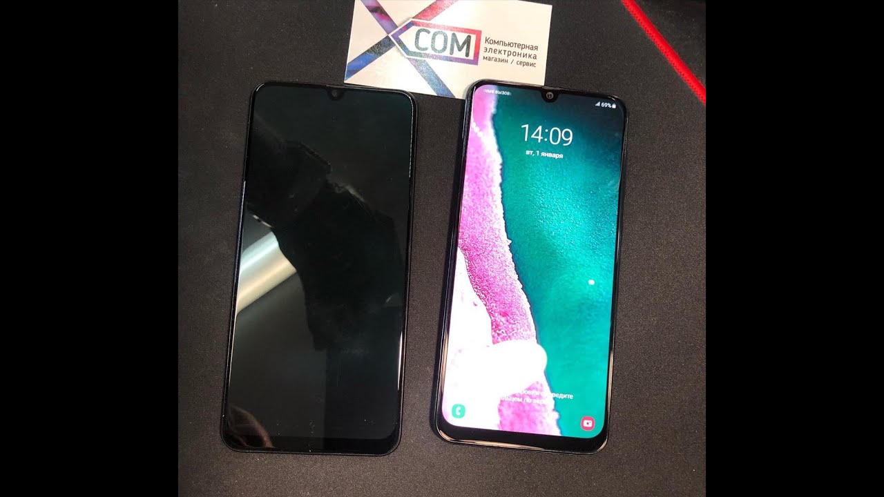 Samsung A30 Замена Дисплея - YouTube