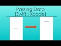 How to Pass Data from View Controller Swift Xcode