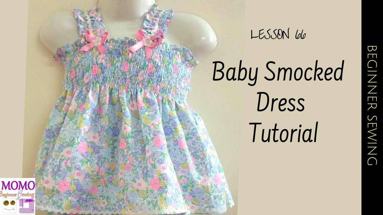 Sweet Hand Smocked Dress Design for Little Girls - Smocked Hearts 