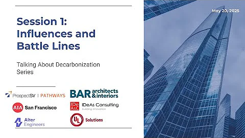 Talking about Decarbonization Session 1: Influences and Battle Lines