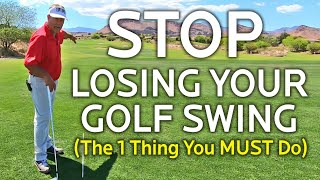 STOP LOSING YOUR GOLF SWING