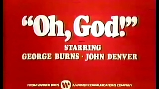 ''Oh, God!'' Movie Promo (George Burns, 1977)