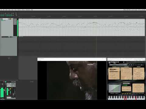 MIDI transcription of "Thelonious Monk - Caravan played by Monk in Berlin, 1969"