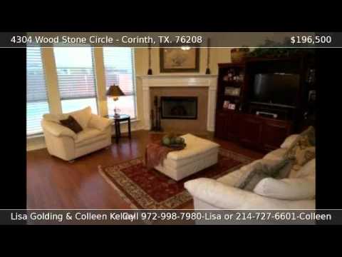 4304 Wood Stone Circle, Corinth, TX home video tour