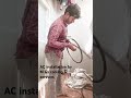 AC installation by M & S cooling & services #shorts #ytshorts #youtubeshorts #M&S cooling & service