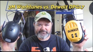 3M Worktunes vs. Dewalt DPG17 Bluetooth Audio Hearing Protection