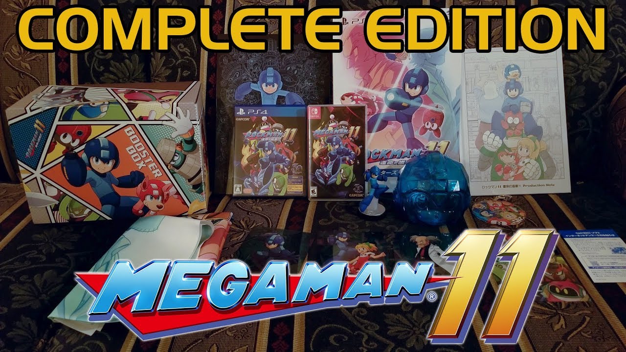 Mega Man 11 - Complete Edition Unboxing (e-Capcom Japan Exclusive)