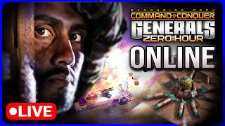 [LIVE] Surprise Sneak Attacking My Enemies in Online FFA Multiplayer | C&C Generals Zero Hour