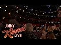 Jimmy Kimmel Drops Candy for Celebrities at the Oscars