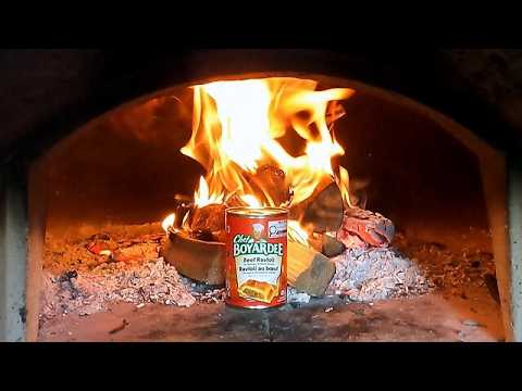 Unsupervised Husband Cooks Gourmet Ravioli in a Wood Fired Oven