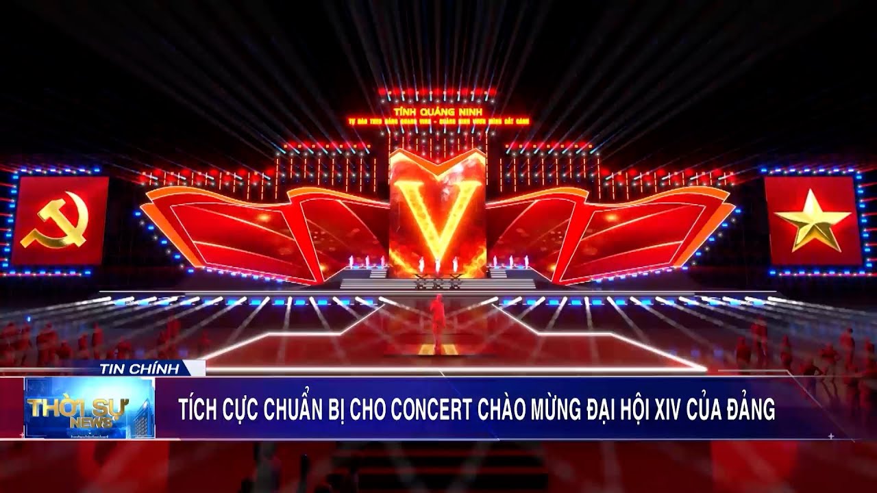 Tích cực chuẩn bị cho concert chào mừng Đại hội XIV của Đảng