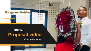 Bonga And Keishas Proposal  