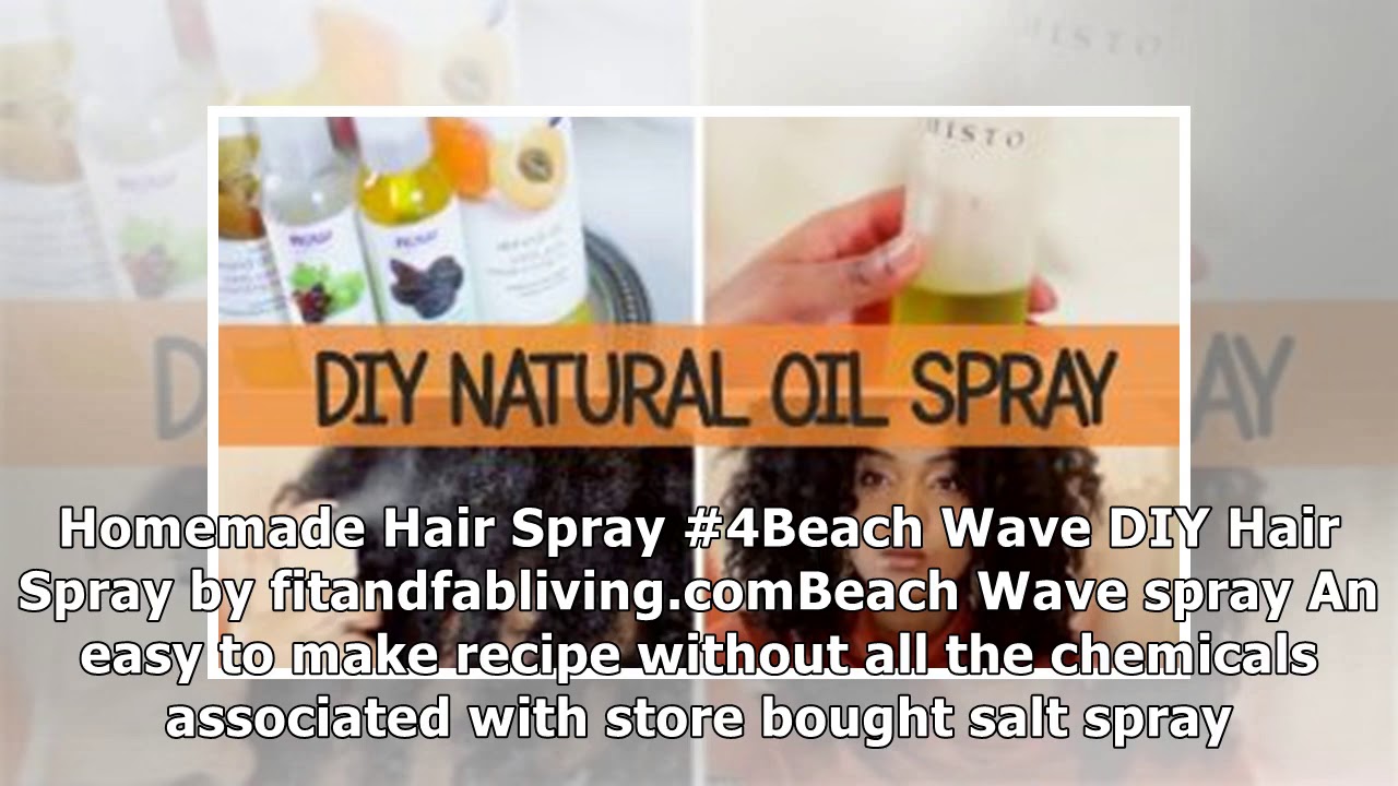 Top 11 DIY Homemade Hair Spray recipes YouTube