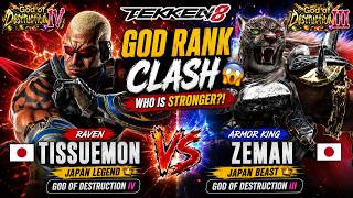 Tissuemon Raven vs Zeman Armor King… This Set Was BRUTAL! 😱 | Tekken 8