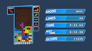 [TAS AI] Puyo Puyo Tetris (PC) - Zetris 21 T-Spin Doubles