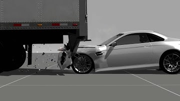 BeamNG.Drive ETK-K Series Trailer underride bar crash tests
