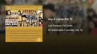 Video thumbnail of "Los Rieleros Del Norte  · Voy A Llorar Por Ti  (AUDIO)"