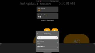 currency converter app using react native