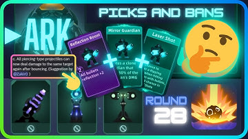 ARK Picks & Bans 28 WITH VIDEO FOOTAGE & Examples! ✅️ GUARDIAN deals DPS in v.0.13! #GalaxyDefense