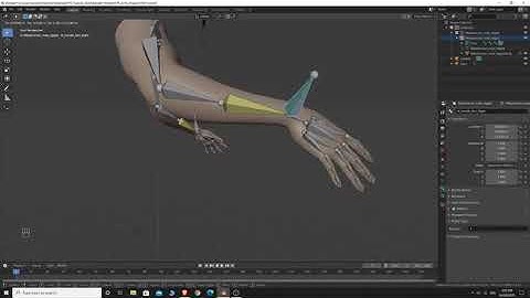 Unity FPS Tutorial 2020 Part 2 - Blender - Inverse Kinematics - Rotation Constraints - Pole Targets